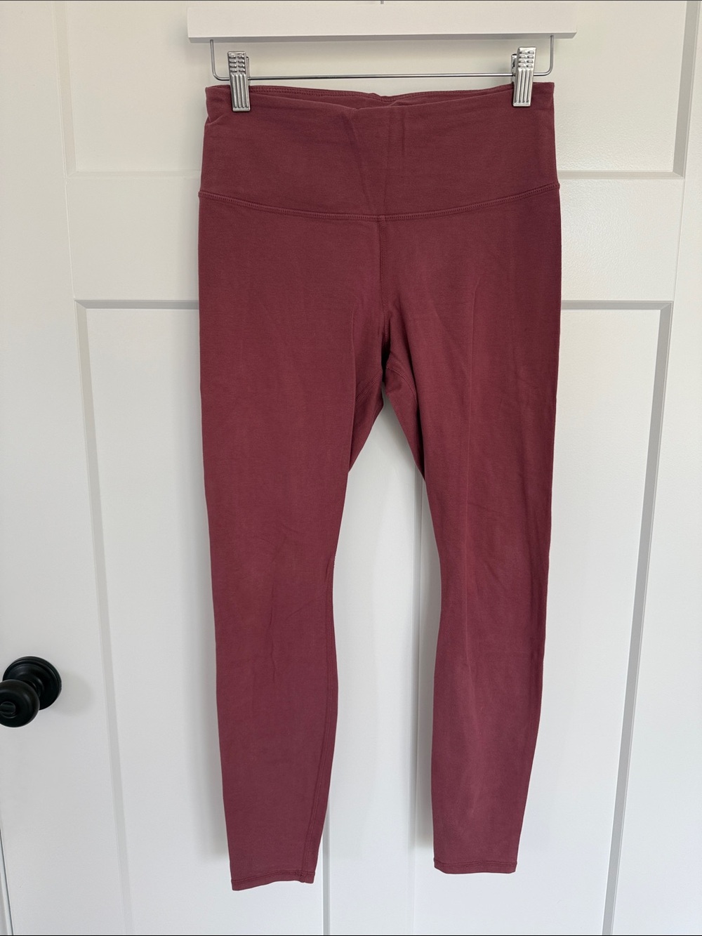 Athleta Cotton blend Leggings - Dusty Rose